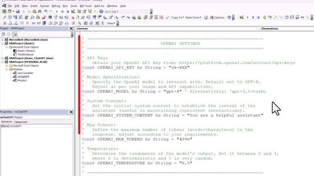 How to Integrate ChatGPT into Excel