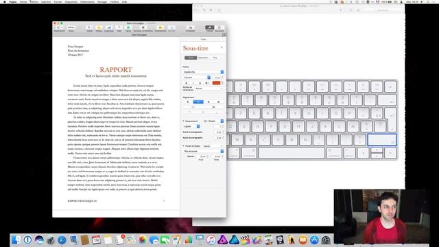 la touche Shift sur Mac