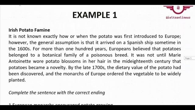 IELTS READINGSentence endings  IELTS READING SECTION  IELTS UZBEK TILIDA