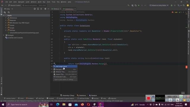 C# Extension Methods In Unity |  Urdu/Hindi