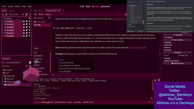 Let's learn GDScript and do Godot things. | Chill comfy vibes ?️? | 06102023 |