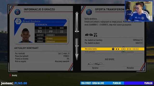 FIFA 17 | KARIERA #18/S4 | PSG - OGROMNY TRANSFER NA POCZĄTEK!!!