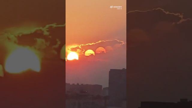Шесть Солнц увидели в Китае!!!