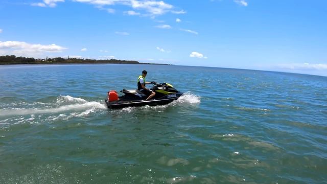 Paradise Point to Tangalooma jet ski ride