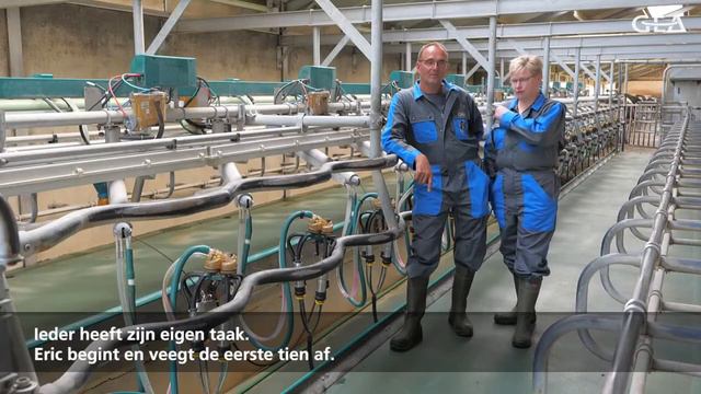 GEA Dairy Farming - Fam Hendriksen Didam over hun 2x20 SwingOver melkstal