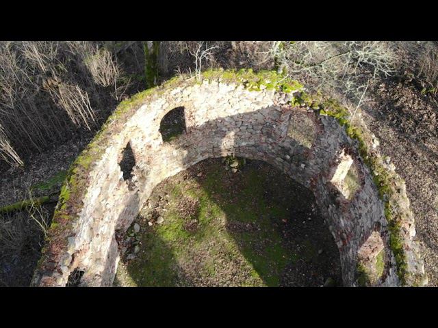 2024 marts.Embūtes luterāņu baznīcas drupas.Embute Church Ruins.