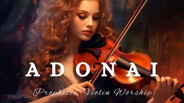 Prophetic Warfare Violin Instrumental Worship_ADONAI_Background
