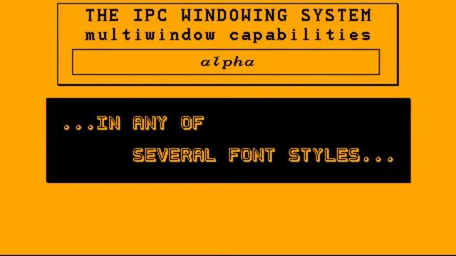 MAME showcase: HP Integral PC - portable UNIX workstation (1985) - sales demo disk