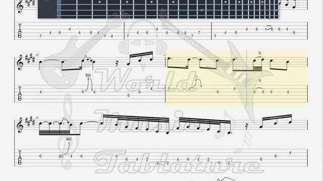 Friedman, Marty   Tibet & Angel GUITAR TAB