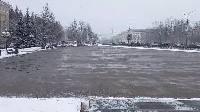 Площадь 9 мая в городе - герое Тула