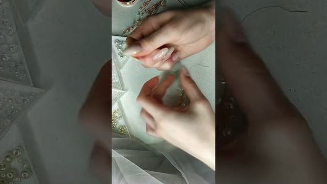 Удлиненная шпилька веточка своим руками из проволоки и бусин | Jane Heart