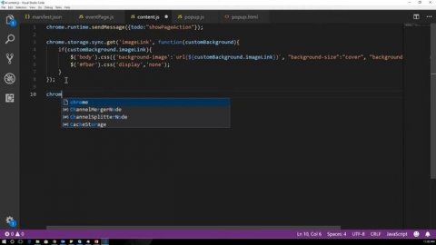 Google Chrome Extension Development - Part 4.3