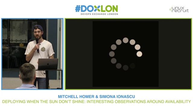 Mitchell Homer & Simona Ionascu @ Accurx - Deploying When The Sun Don’t Shine