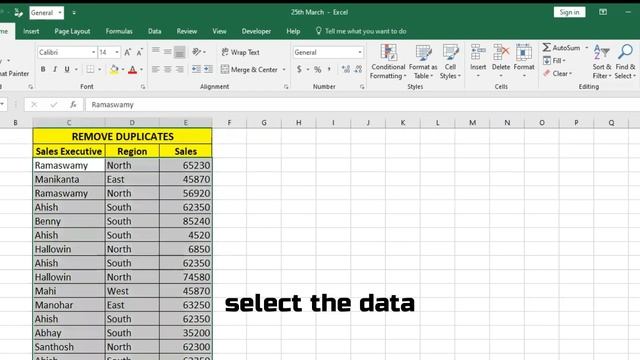 How to remove duplicate values In MS Excel Telugu| MS Excel in Telugu