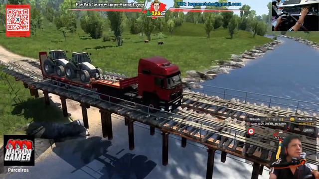 ETS2 1.43 -Mapa Eldorado Pro Fazendo Frete com MB Axor