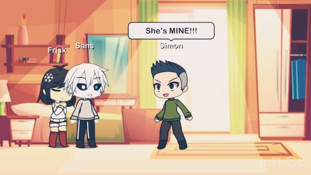 Treat You Better an UNDERTALE Gacha Life animation Sans x Frisk