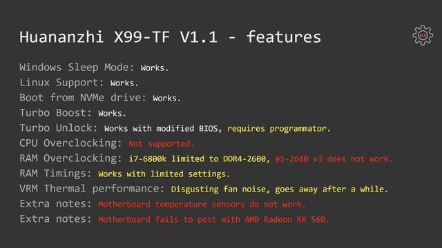 ?? E5-2640 V3 Turbo Unlock & i7-6800k overclock on Huananzhi X99-TF V1.1 LGA 2011-3