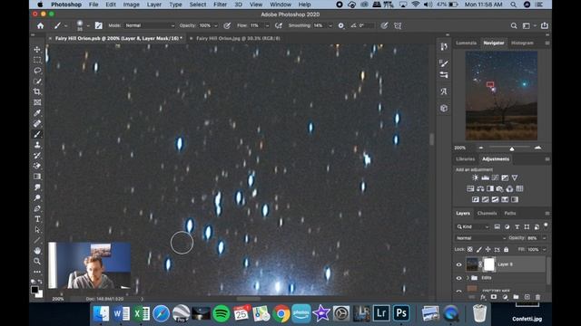 Astrophotography Photoshop Tutorial  | Star Size Reduction