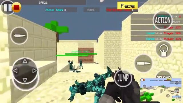 This is pixel combat game I played how is it I will do more videos like this
