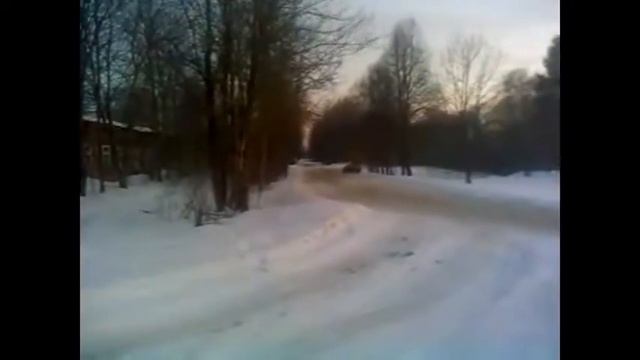 Ваз 2109 дрифт зимой
