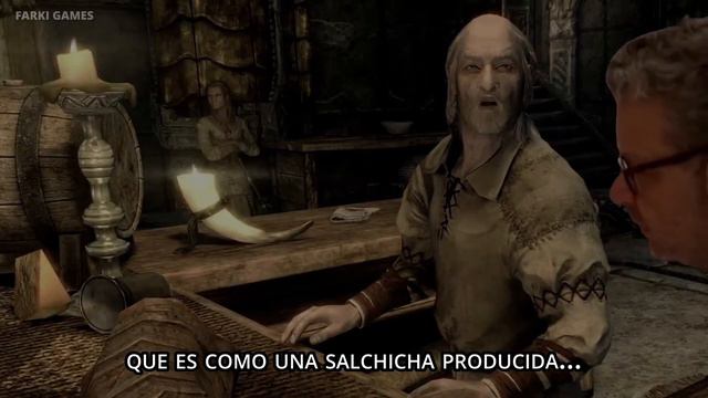 Skyrim - Spanish Food (AI DUBBING)