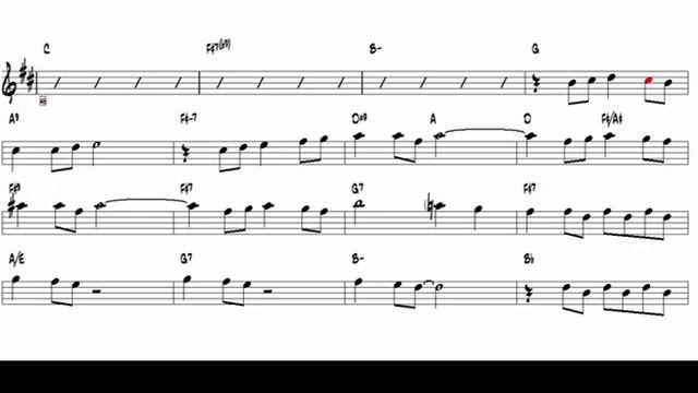 Sway - Michael Bublé 2003 (Alto Sax Eb) [Sheet music]