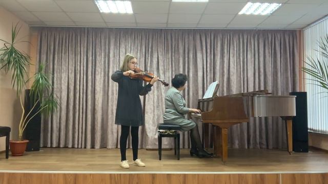 Сарабанда соль минор, Карл Бом.