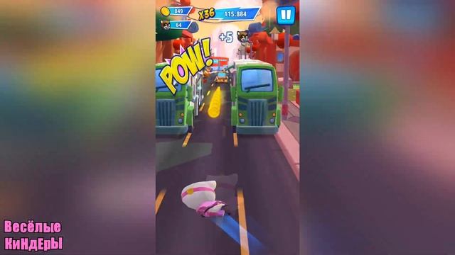 КТО КРУЧЕ? Кот ГАРФИЛД из игры Garfield Rush или Говорящая АНДЖЕЛА Погоня героев