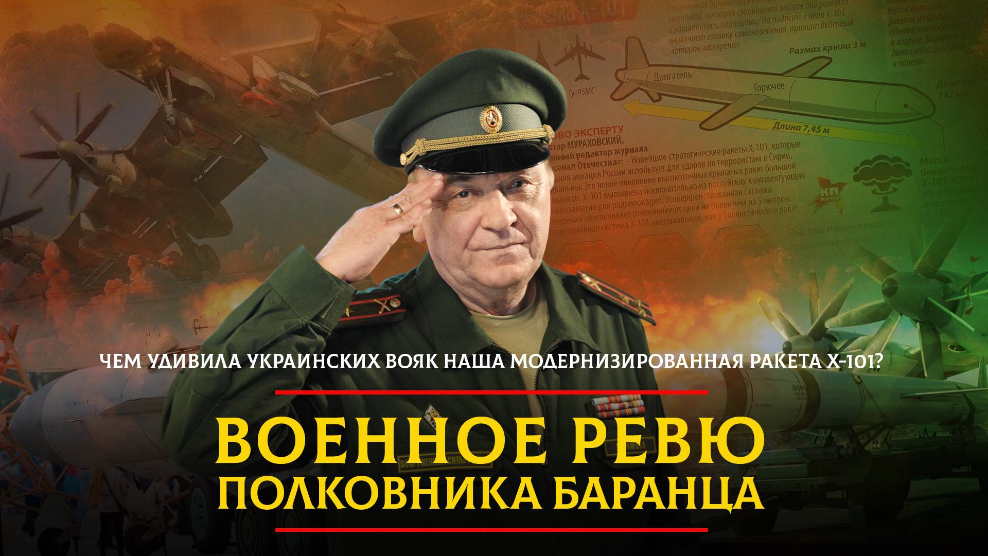 Чем удивила украинских вояк наша модернизированная ракета Х-101? | 21.06.2024