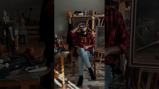 Жду тебя за картиной👨_🎨