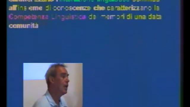 Prof. ROBERTO BOLOGNESI 🟢 Cursu de Fonologia de su Sardu - Prima parte 🟢 23/07/2011