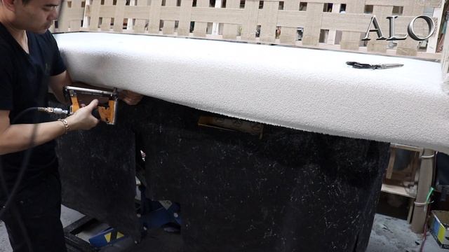 HOW TO UPHOLSTER A SOFA - DIY - ALO Upholstery