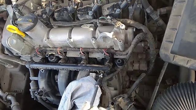 Skoda Octavia А7 1.6. Замена форсунки.