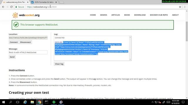 PI Web API - Collect real-time changes with channels