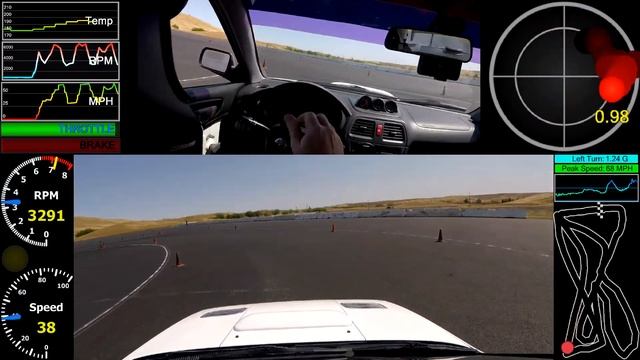 First Autocross of 2022, Sideways Wheel spinning FWD nuttiness! | "Poverty Spec" Impreza Project Ca