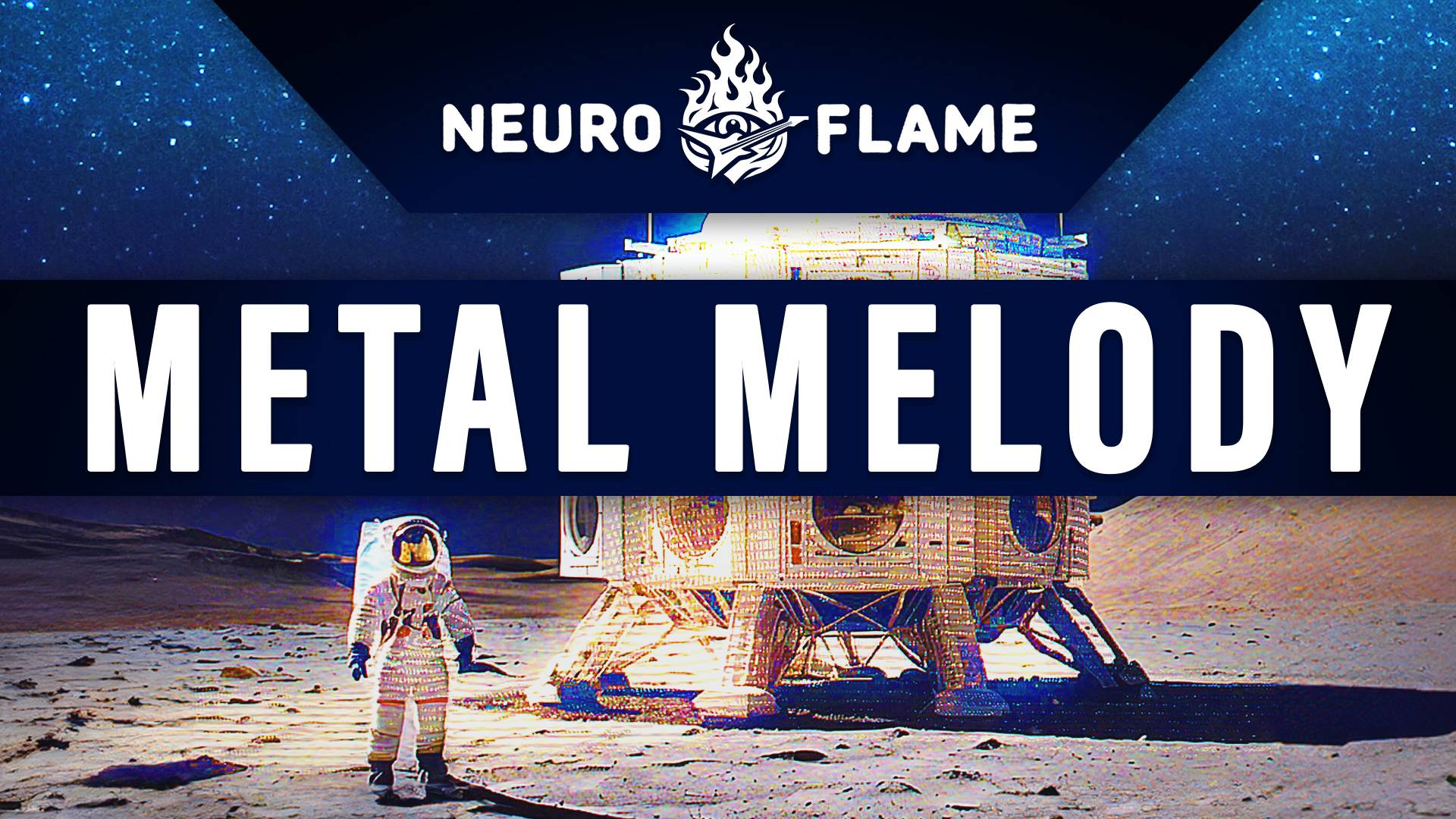 METAL MELODY. 0006 | 🚀Moon Mission | 🔥Neuro_Flame🎸 | AI Music 🤖