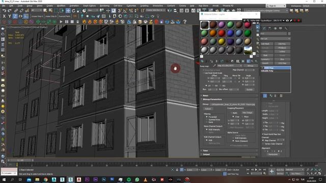 3d max Bina vaziyet ve çevre yapımı Ders 8