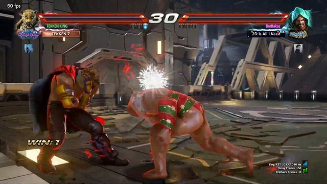 An Insane 1 Hp Comeback of This Marduk against King - Tekken 7