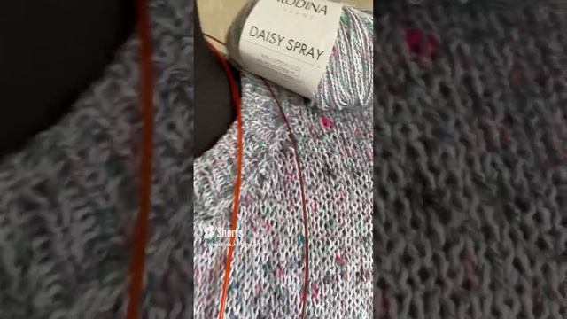 Летний топ из пряжи DAISY SPRAY #knitting #вязание #спицы #вязаниенапродажу #вязаниеназаказ