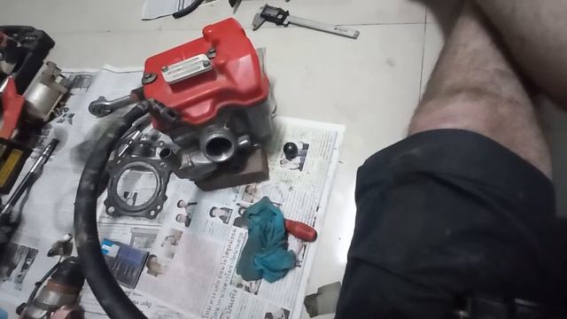 CRF250L TO 286cc (300L) conversion. lets get grinding.