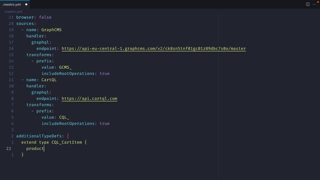 GraphQL Mesh Extended Types