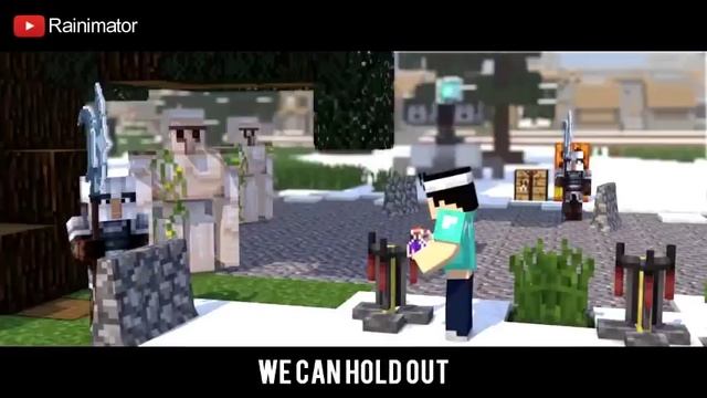 【1 Hour】 "We Are the Danger" - A Minecraft Original Music Video ♫