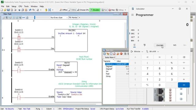 Learn the 4 Basic Variable Types in PLC Programming