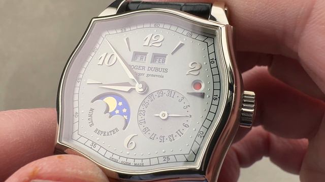 Dubuis Sympathie Minute Repeater Perpetual Calendar S3726390 LE Roger Dubuis Watch Review