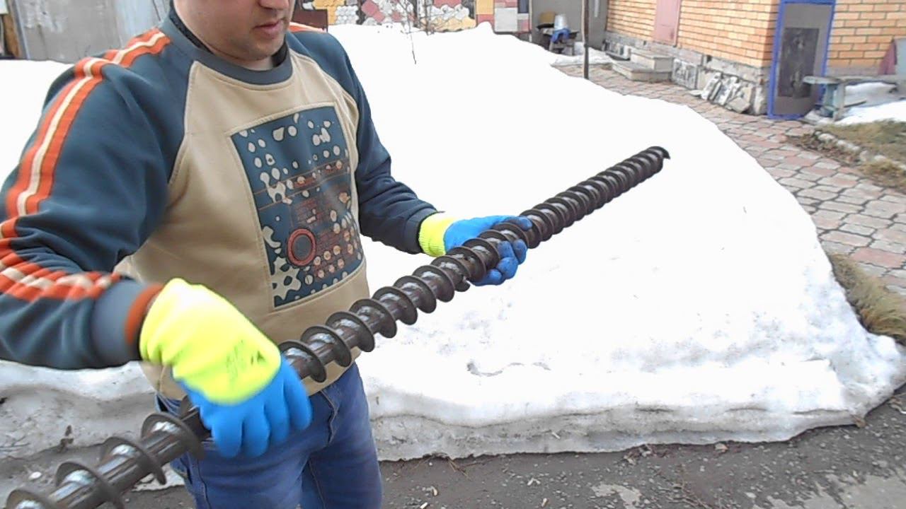 Шнек буровой Ø73мм