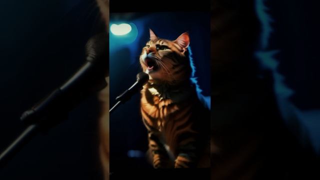 Кот играет на гитаре и поет Виктор Цой - Звезда по имени Солнце #цой #котики #рок #цойжив #легенда