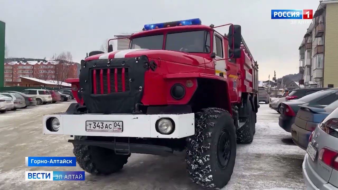 О правилах пожарной безопасности в новогодние праздники в сюжете Вести Эл Алтай
