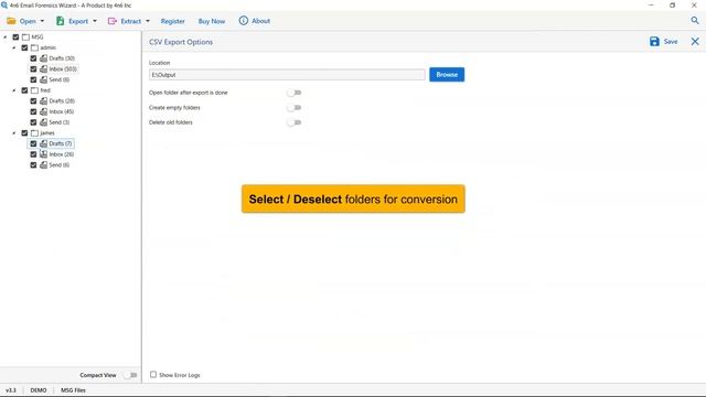 How to Convert .msg to .csv – Directly Change Outlook MSG File to Excel CSV Format