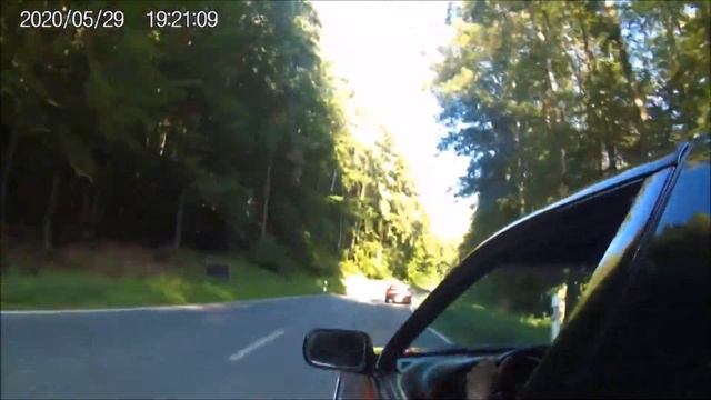 Nissan S13 scenic drive in the Odenwald