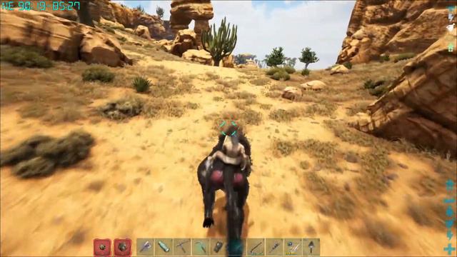 Ark Lost Island: 80 - Into Another Desert Cavern looking for Artifacts